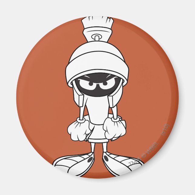 MARVIN MARTIAN™ Mad åt dig Magnet (Framsidan)