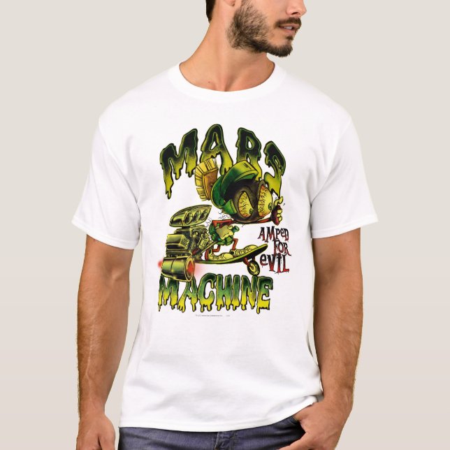 MARVIN MARTIAN™ Mars Maskin Tee Shirt (Framsida)