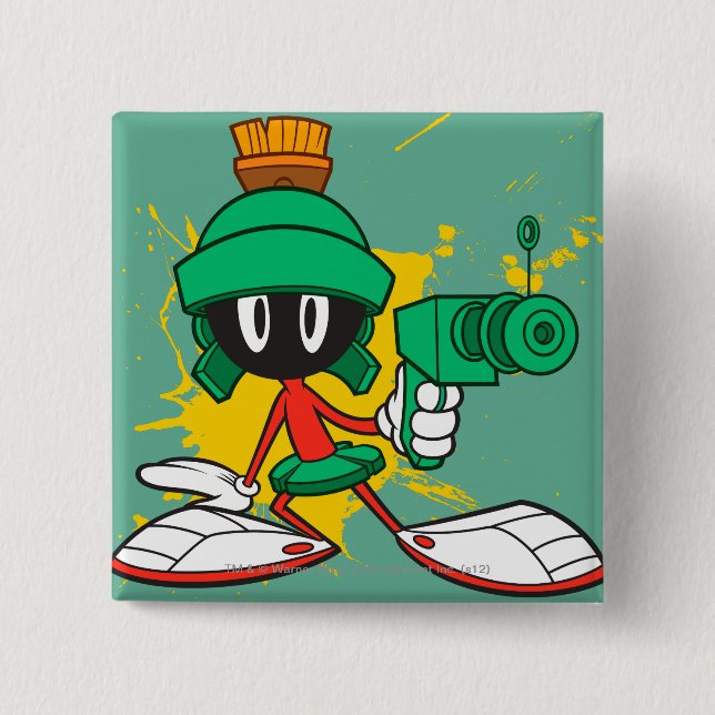 MARVIN MARTIAN™ MED Laser Knapp (Framsida)