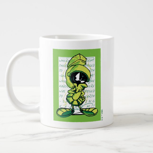 MARVIN MARTIAN™-offertskiss Jumbo Mugg (Vänster)
