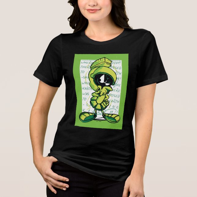 MARVIN MARTIAN™-offertskiss T Shirt (Framsida)