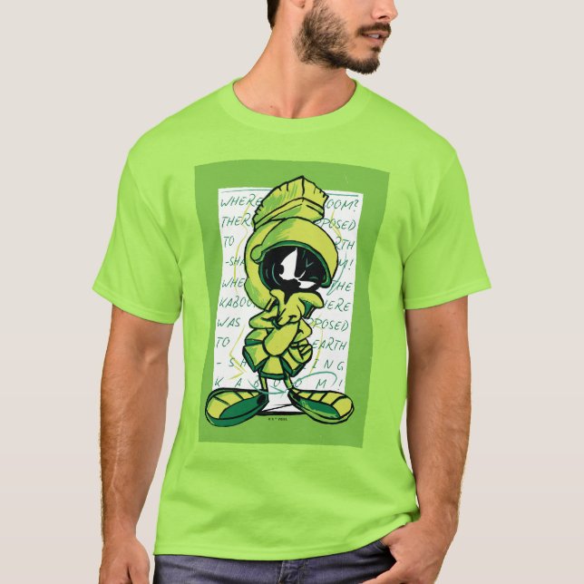 MARVIN MARTIAN™-offertskiss T Shirt (Framsida)