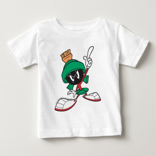 MARVIN MARTIAN™-pekaren uppåt T Shirt (Framsida)
