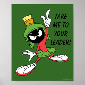 MARVIN MARTIAN™-proklamationen Poster