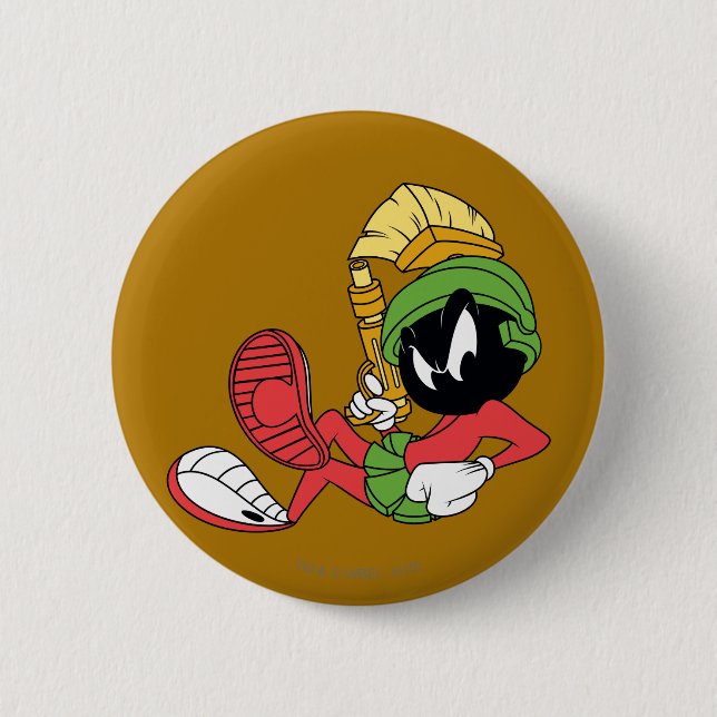 MARVIN MARTIAN™-REDIGERING MED Laser Knapp (Framsida)