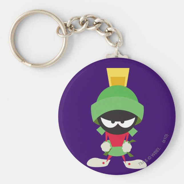 MARVIN MARTIAN™-Redot att attackera Nyckelring (Framsidan)