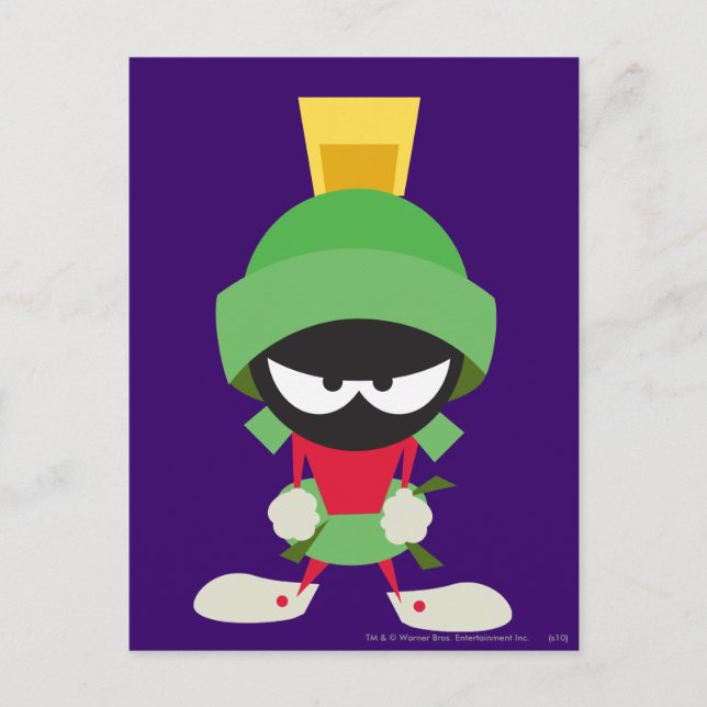 MARVIN MARTIAN™-Redot att attackera Vykort (Framsida)