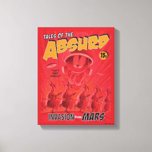 MARVIN MARTIAN™ Retro Invasion från Mars Tecknad Canvastryck (Framsida)