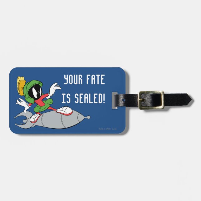 MARVIN MARTIAN™ Riding Rocket Bagagebricka (Horisontell Framsida)