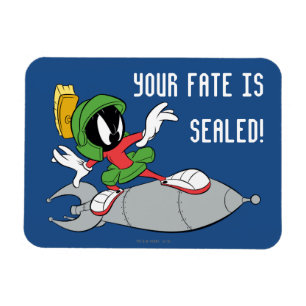 MARVIN MARTIAN™ Riding Rocket Magnet