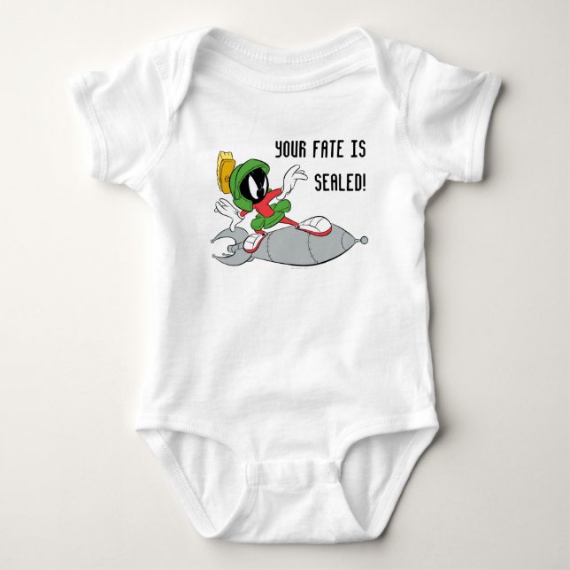 MARVIN MARTIAN™ Riding Rocket Tee (Framsida)