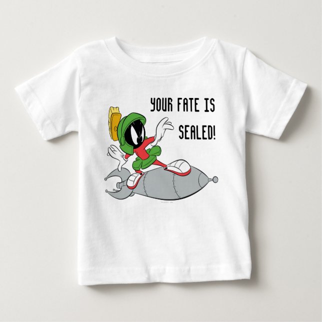 MARVIN MARTIAN™ Riding Rocket Tee (Framsida)