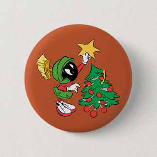 MARVIN MARTIAN™ sätter stjärnan på träd Knapp