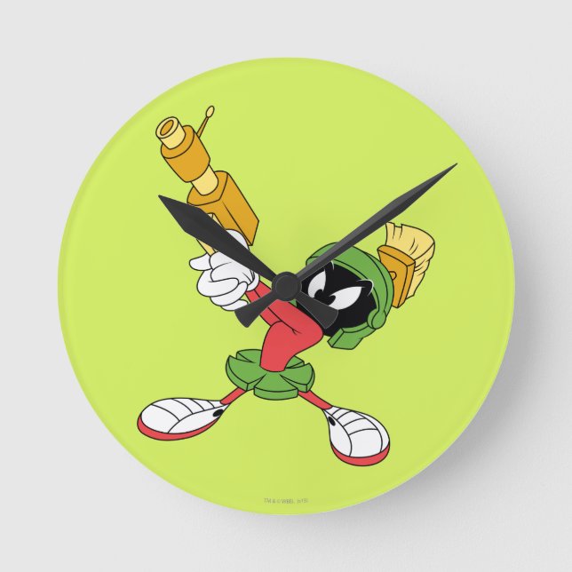 MARVIN MARTIAN™-sensor Rund Klocka (Framsida)