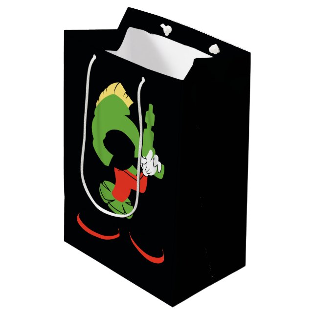 MARVIN MARTIAN™ Silhouette med Raygun (Framsidan Vinklad)