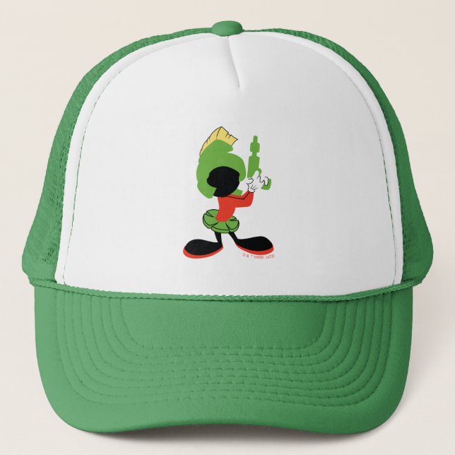 MARVIN MARTIAN™ Silhouette med Raygun Keps (Framsida)