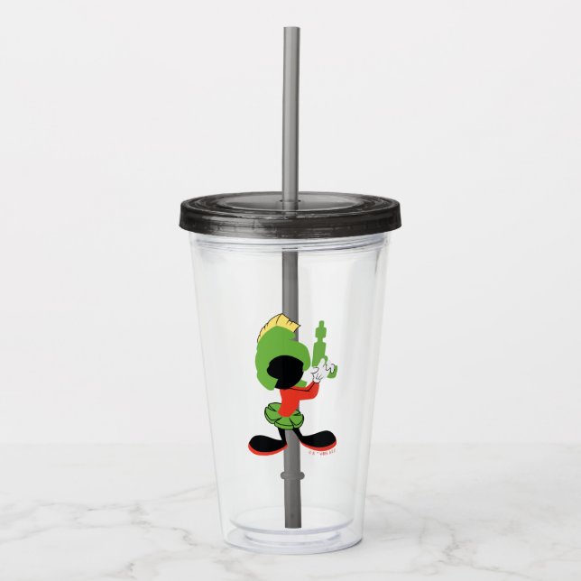 MARVIN MARTIAN™ Silhouette med Raygun Take Away Mugg (Framsida)
