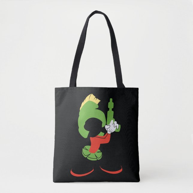 MARVIN MARTIAN™ Silhouette med Raygun Tygkasse (Framsida)