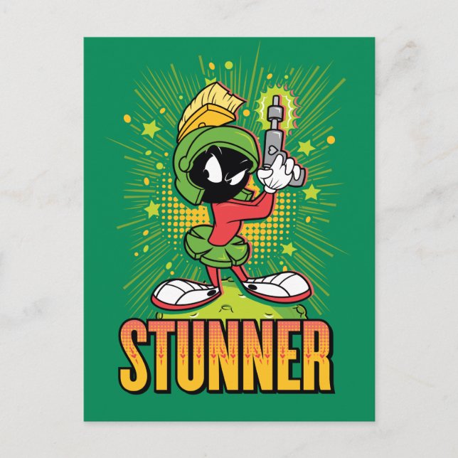 MARVIN MARTIAN™ - Stunner Helg Vykort (Framsida)