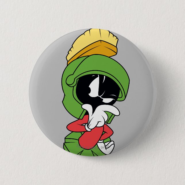 MARVIN MARTIAN™-TÄNKANDE KNAPP (Framsida)