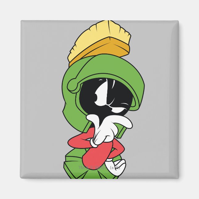 MARVIN MARTIAN™-TÄNKANDE MAGNET (Framsidan)