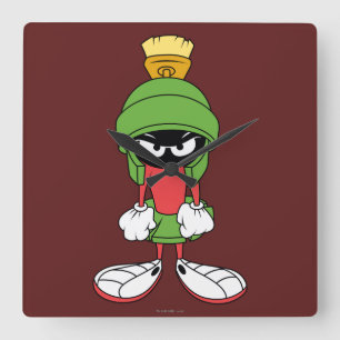 MARVIN MARTIAN™-UPPSÄTTNING FYRKANTIG KLOCKA