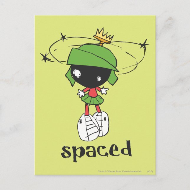 MARVIN MARTIAN™-UTRYMME VYKORT (Framsida)