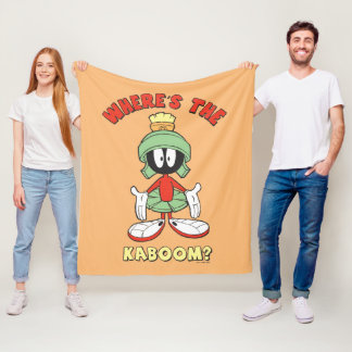 MARVIN MARTIAN™ Var är Kaboom? Fleecefilt