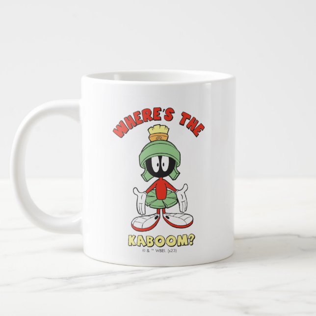 MARVIN MARTIAN™ Var är Kaboom? Jumbo Mugg (Vänster)