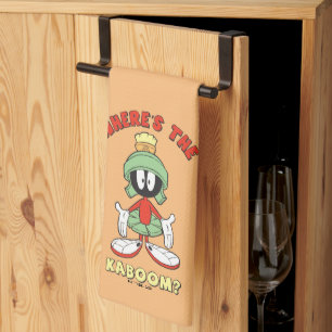 MARVIN MARTIAN™ Var är Kaboom? Kökshandduk