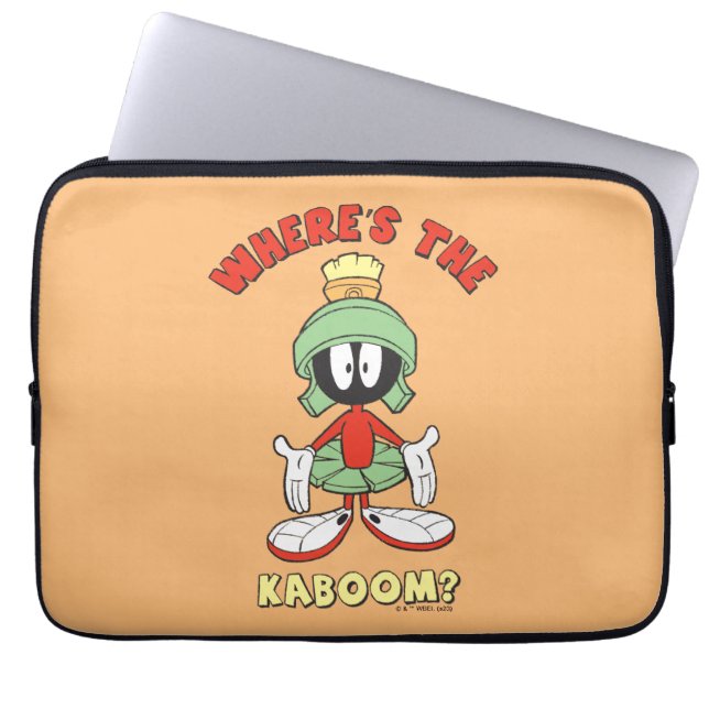 MARVIN MARTIAN™ Var är Kaboom? Laptop Fodral (Framsidan)