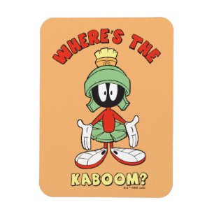 MARVIN MARTIAN™ Var är Kaboom? Magnet