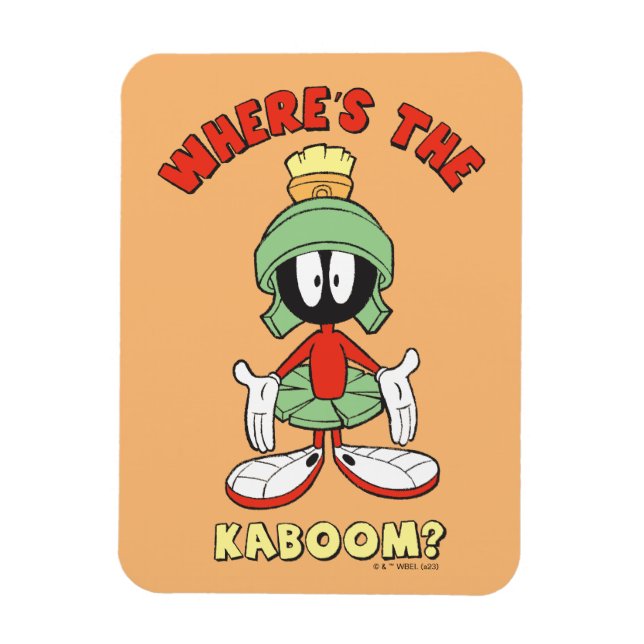 MARVIN MARTIAN™ Var är Kaboom? Magnet (Vertikal)