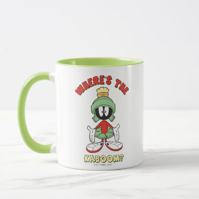MARVIN MARTIAN™ Var är Kaboom? Mugg (Vänster)