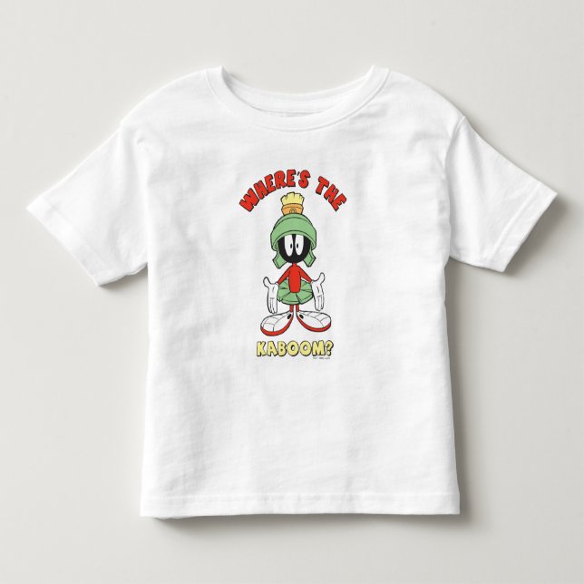 MARVIN MARTIAN™ Var är Kaboom? T Shirt (Framsida)