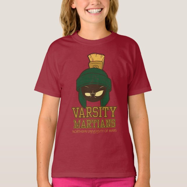 MARVIN MARTIAN™ Varsity Collegiate Graphic T Shirt (Framsida)