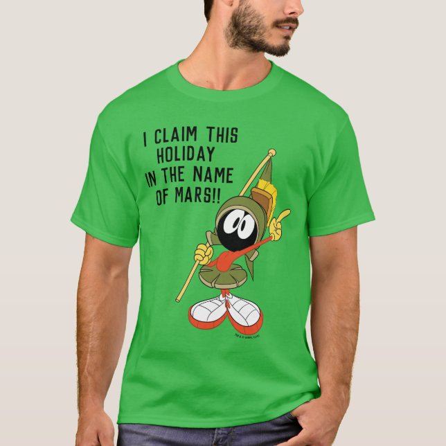 MARVIN MARTIAN™ Winter Cabin T Shirt (Framsida)