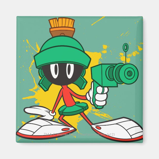 Marvin med Gun Magnet (Framsidan)