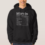 MARVIN Nutrition Funny Birthday Personlig Namn Hoodie<br><div class="desc">MARVIN Nutrition Funny Birthday Personlig Namn Gift Idea</div>