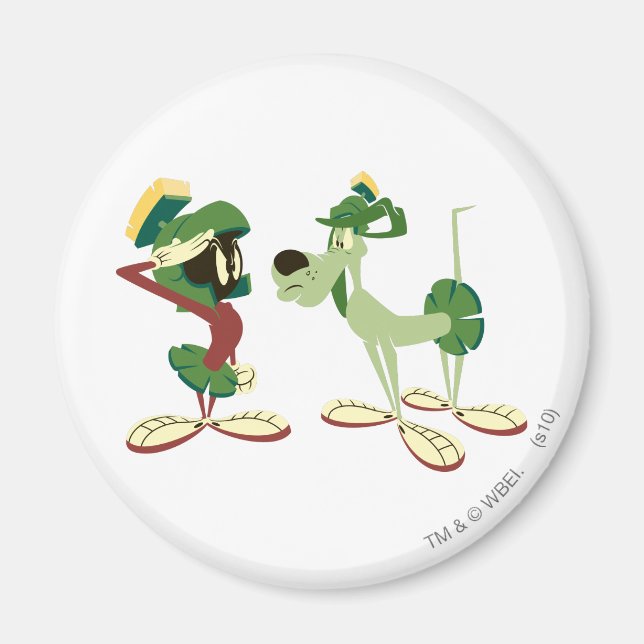 MARVIN THE MARTIAN™ and K-9 Magnet (Framsidan)