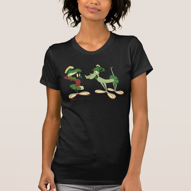 MARVIN THE MARTIAN™ and K-9 Tee Shirt (Framsida)