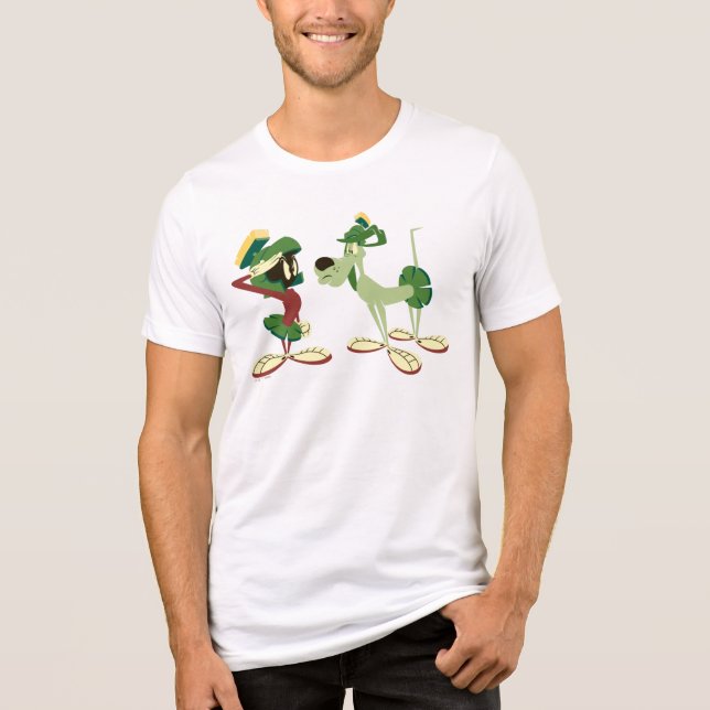 MARVIN THE MARTIAN™ and K-9 Tee Shirt (Framsida)
