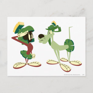 MARVIN THE MARTIAN™ and K-9 Vykort