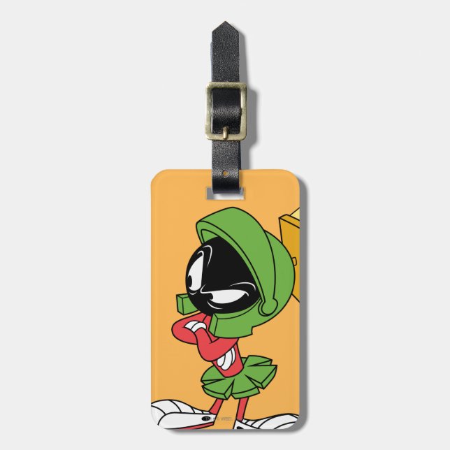MARVIN THE MARTIAN™ Annoyed Bagagebricka (Vertikal Framsida)