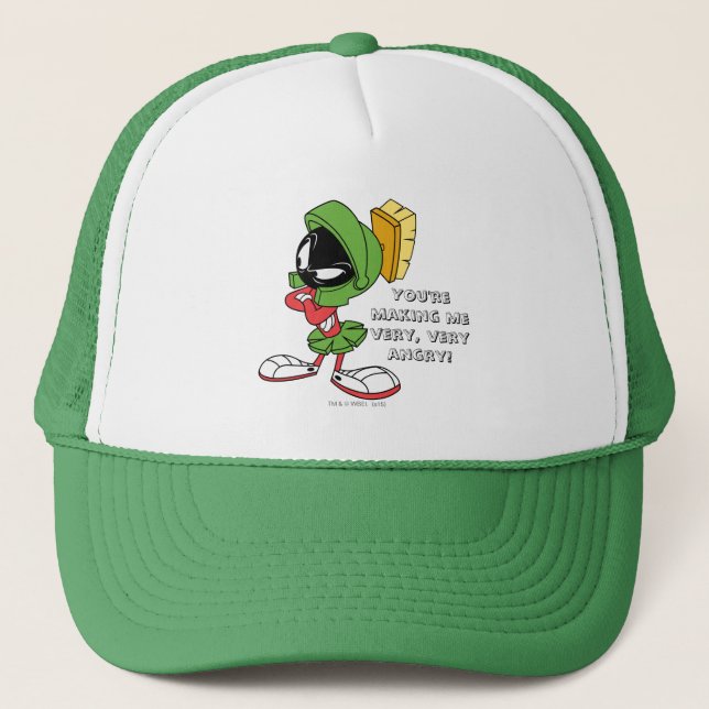 MARVIN THE MARTIAN™ Annoyed Truckerkeps (Framsida)