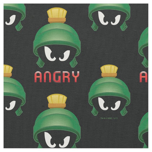 MARVIN THE MARTIAN™ Arg Emoji Tyg (Närbild)