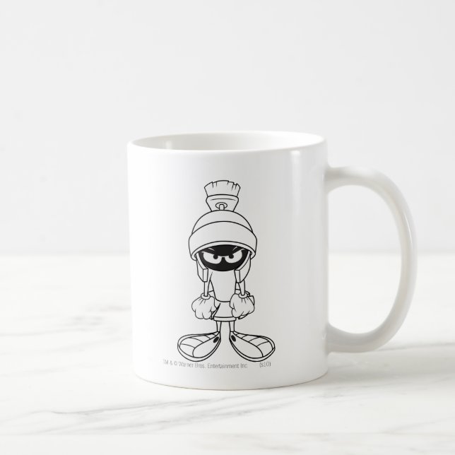 MARVIN THE MARTIAN™ Arg på Dig Kaffemugg (Höger)