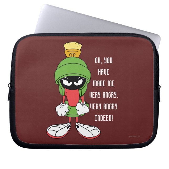 MARVIN THE MARTIAN™ Besviken Laptop Fodral (Framsidan)
