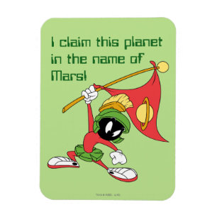 MARVIN THE MARTIAN™ Claimet Planet Magnet