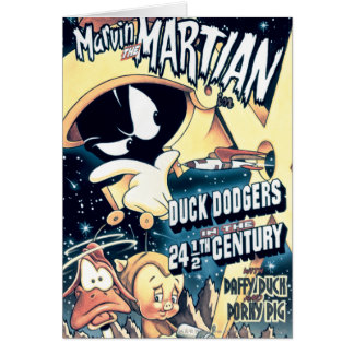 MARVIN THE MARTIAN™, DAFFY DUCK™ och Elmer Hälsningskort